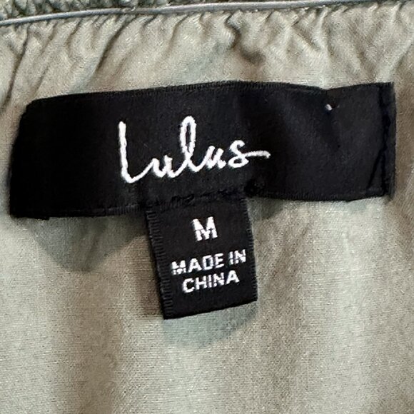 Super cute green dress with ruffles - Picture 6 of 10